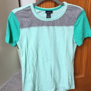 Light turquoise T-shirt